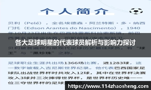 各大足球明星的代表球员解析与影响力探讨